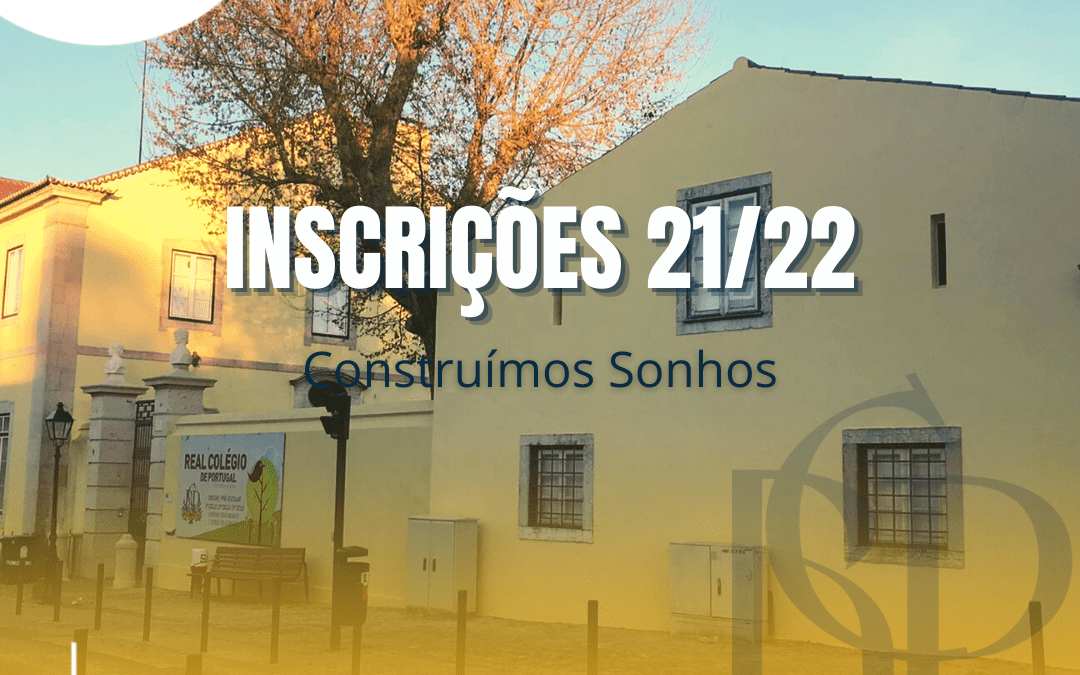 Inscrições Abertas para 2021/2022