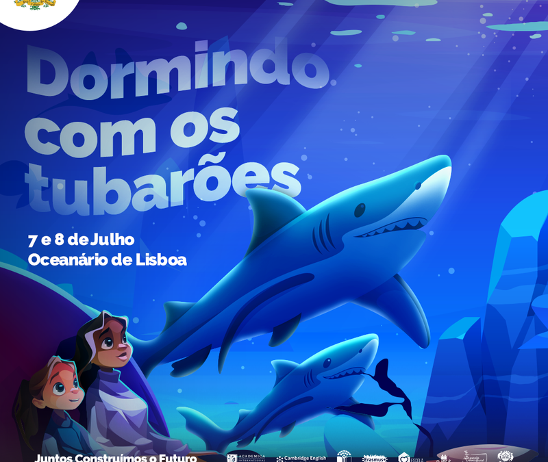 “Mãe, vou dormir com os tubarões!”