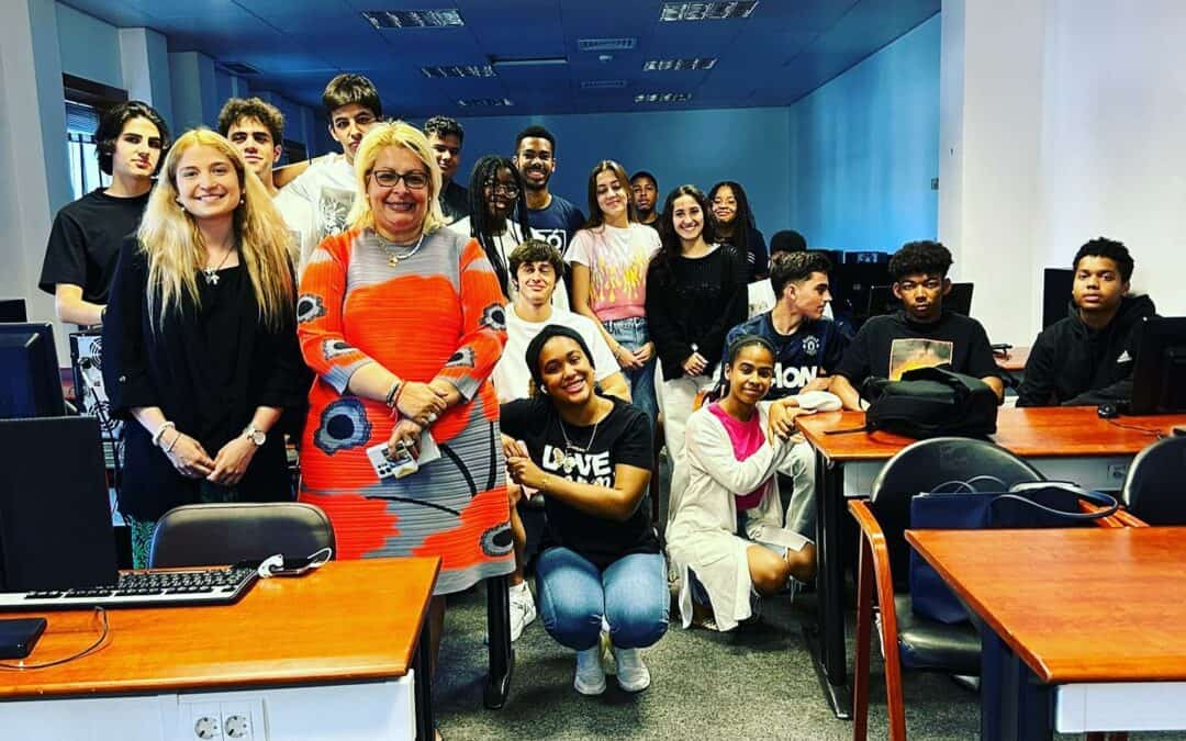 Os nossos alunos e alunas foram ao ISG