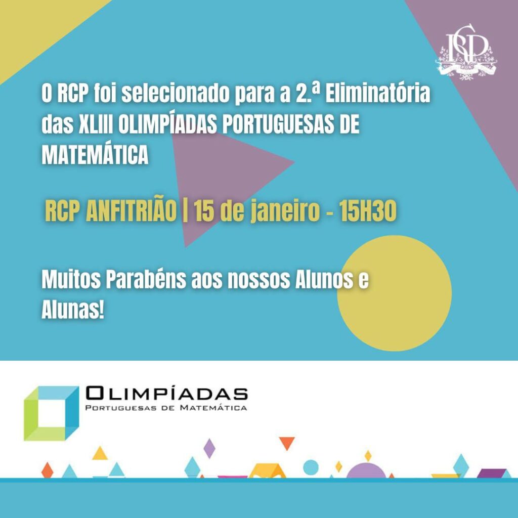 XLIII OLIMPÍADAS PORTUGUESAS DA MATEMÁTICA