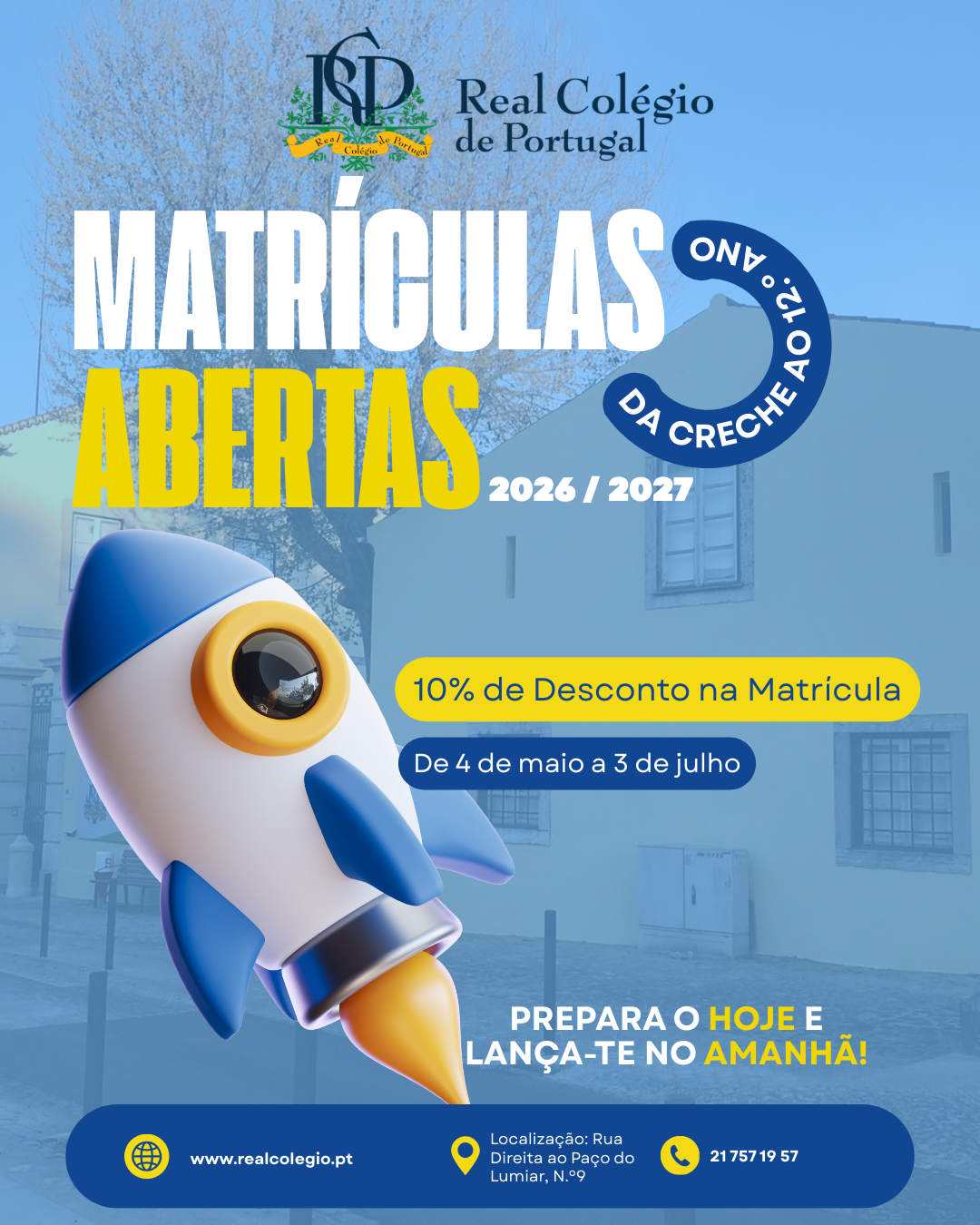Novas Matrículas 3.ª Fase
