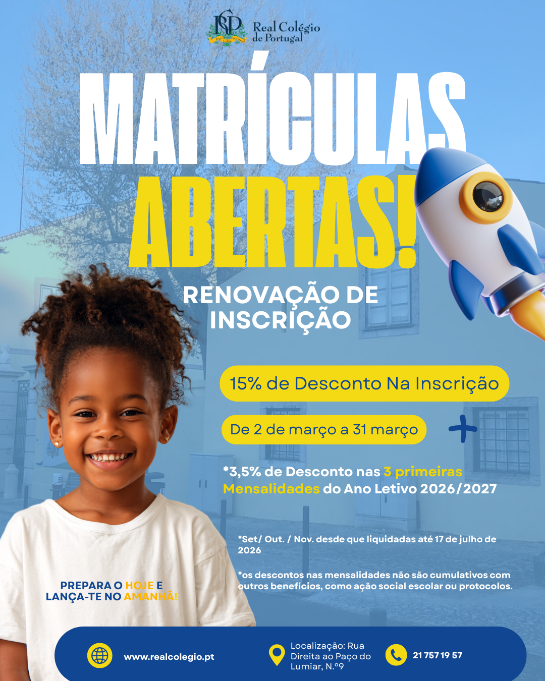 Renovação de Inscrição 2.º Fase